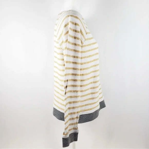 LOU & GREY Haze Stripe Sweatshirt - Picture 4 of 7